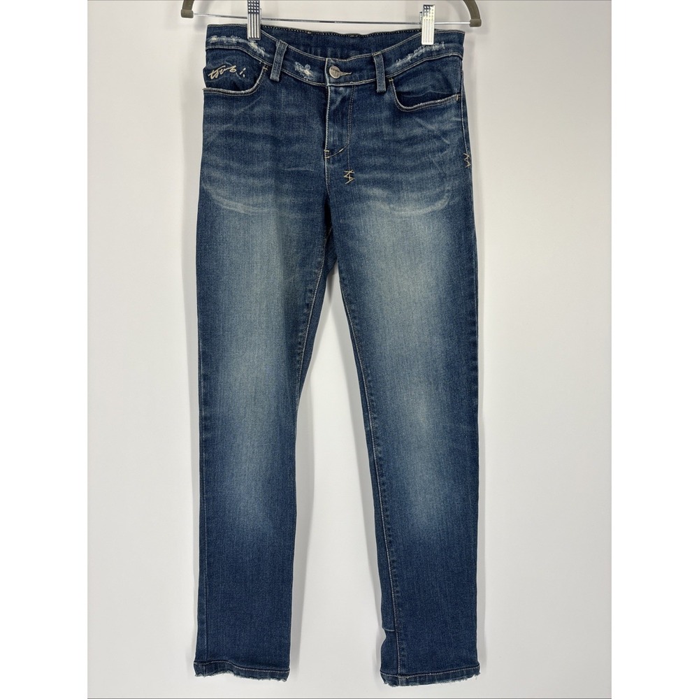 Ksubi (Tsubi) Women's Distressed Jeans - Size 9 (Waist 29 inches)